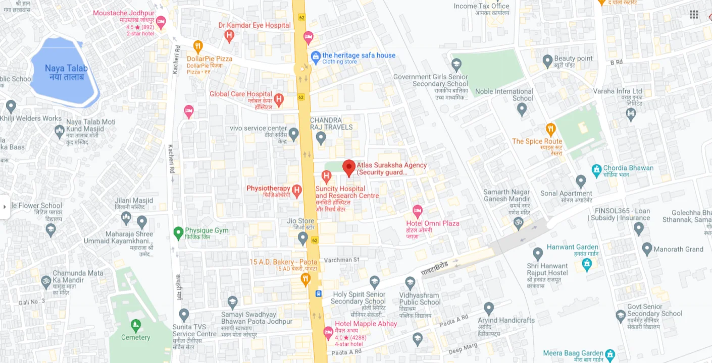 Atlas Suraksha Agency Location